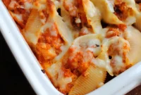 Ultimate Cheesy Chicken Parm Shells