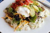 Salsa Chicken Burrito Bowls Made Easy in Your Slow Cooker