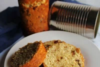 Grandmas Rustic Date Nut Loaves Baked in Tins