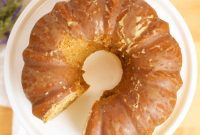 Chai Latte Infused Bundt Cake