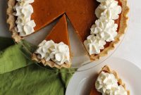 Silky Condensed Milk Pumpkin Pie