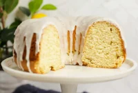 Sun-Kissed Lemon Bundt with Ginger Drizzle