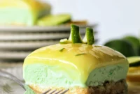 Sunshine Layered Lemon-Lime Sherbet Bars