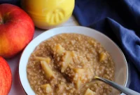 Apple Cinnamon Steel Cut Oats