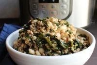 Hearty Instant Pot Sausage Kale Farro
