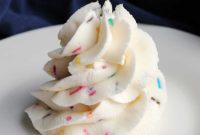 Rainbow Sprinkled Buttercream