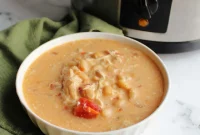 Spicy Slow Cooker Buffalo Chicken Chili