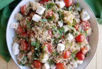 Vibrant Caprese Quinoa Bowl