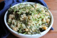 Vibrant Mizuna Quinoa Medley