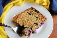 Bright Lemon Blueberry Baked Oatmeal