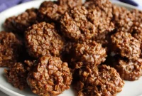 Chocolate Peanut Butter No-Bake Oatmeal Delights