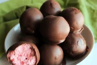 Decadent Strawberry Buttercream Truffles