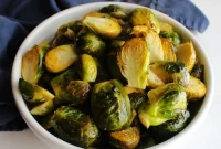 Crispy Oven Roasted Brussels Sprouts