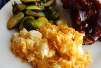 Loaded Cheddar Ranch Potato Casserole