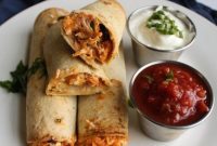 Crispy Baked Creamy Chicken Taquitos