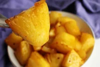 Golden Air Fryer Pineapple