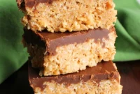 Maple Peanut Butter Crunch Bars