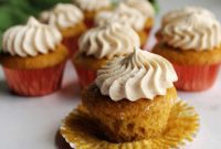 Petite Apple Butter Cupcakes