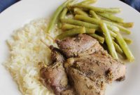 Golden Lemon Rosemary Quail