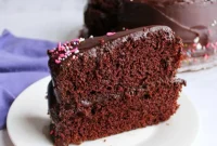 Rich Chocolate Comfort Cake with Velvety Frosting