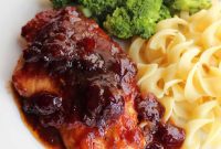 Sweet and Tart Cranberry Chicken by Andi