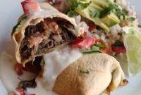 Crispy Baked Barbacoa Chimichangas