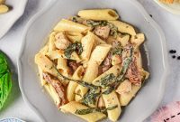 Creamy Tuscan Instant Pot Chicken Pasta