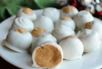 White Chocolate Peanut Butter Bliss Balls