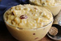 Velvety Evaporated Milk Rice Pudding