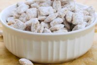 Irresistible Caramel Puppy Chow