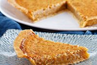 Golden Honeycomb Custard Pie