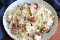 Refreshing Poppy Seed Chicken Pasta Salad