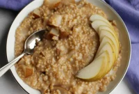 Instant Pot Honey Pear Steel Cut Oats
