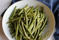 Crispy Roasted Green Beans