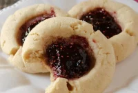 Jelly-Kissed Peanut Butter Bites