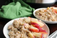 Cozy Instant Pot Maple Cinnamon Steel Cut Oats