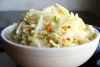 Grandma’s Zesty Vinegar Slaw
