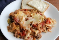 Lazy Cabbage Roll Skillet