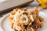 Decadent Banana Bread Pudding