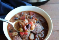 Hearty Instant Pot Sausage Bean Soup