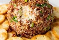 Loaded Cheddar Bacon Ranch Cheese Ball