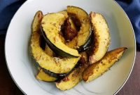 Crispy Parmesan Air-Fried Acorn Squash