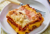 Velvety Velveeta Lasagna