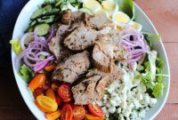 Fiercely Seared Rare Steak Salad