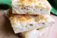 Divine Cheesy Garlic Sourdough Focaccia