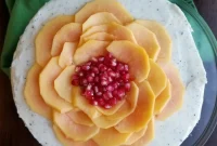 Pink Pitaya White Cake