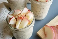 Creamy Peach Dream Overnight Oats