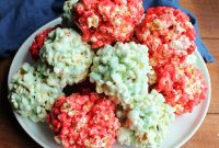 Sweet Fruity Marshmallow Popcorn Clusters