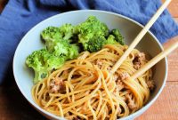 Mongolian Firecracker Pork Noodles