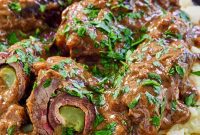Hearty German Rouladen Rolls